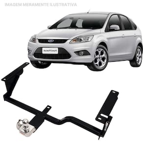 Engate Reboque Rabicho Fixo Focus Hatch 2001 a 2008 450Kg