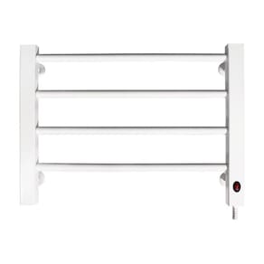 Toalheiro Térmico Bivolt Pequeno Branco Lado Direito Aiello