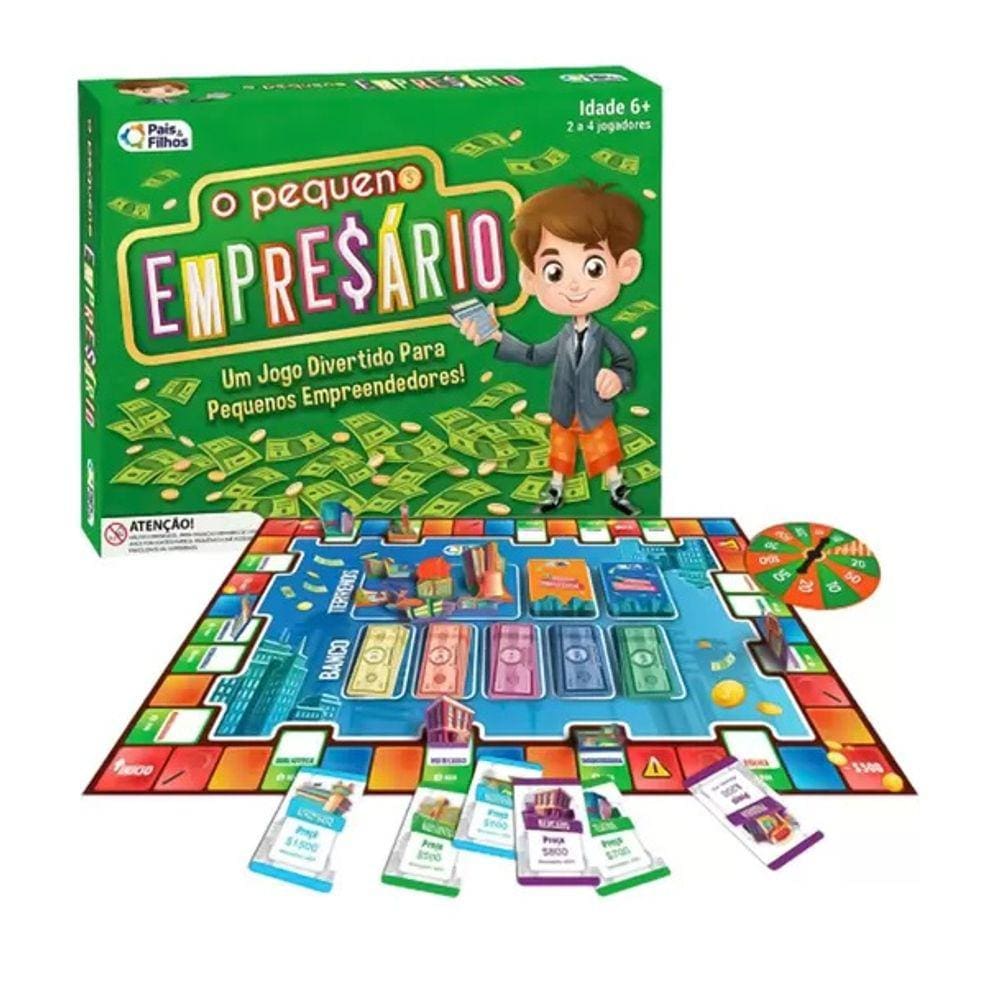 Jogo O Pequeno empresário - Pais e Filhos