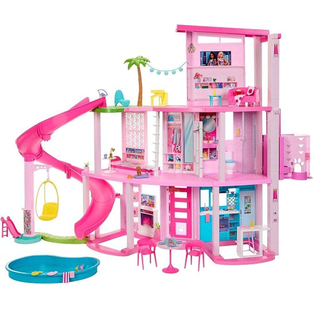 Casa da barbie e barbie