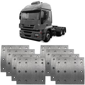 Lona Freio Iveco Stralis 570-S38T 2005 a 2012 Dianteira