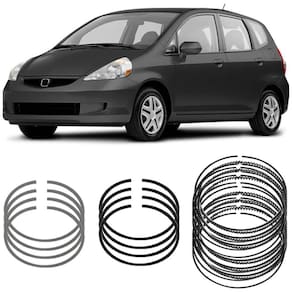Jogo Anel 0.50 Segmento Honda Fit 1.4 8V 2006 a 2008 Metal Leve AR8937