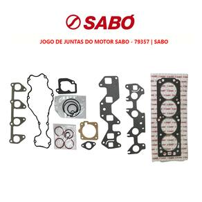 Jogo Junta Superior Motor Chevrolet Celta 1.4 L 8V Sohc L4 2004 A 2006 Sabó