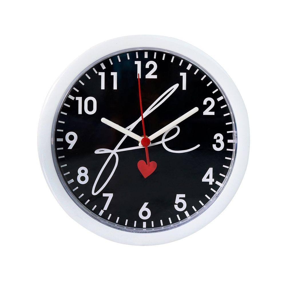 Relógio De Parede De Plástico 25cm