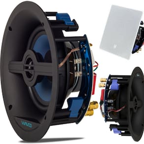 Caixa de som WaveOne WSR120 tela slim quadrada 120w