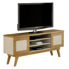 Rack Bancada Detroit Cinamomo Off White - Valdemóveis