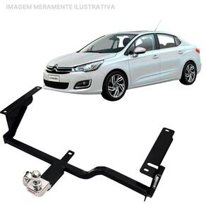 Engate Reboque Rabicho Fixo C4 Lounge 2014 a 2016 450Kg