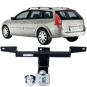 Engate Reboque Rabicho Fixo Megane Grand Tour 400Kg