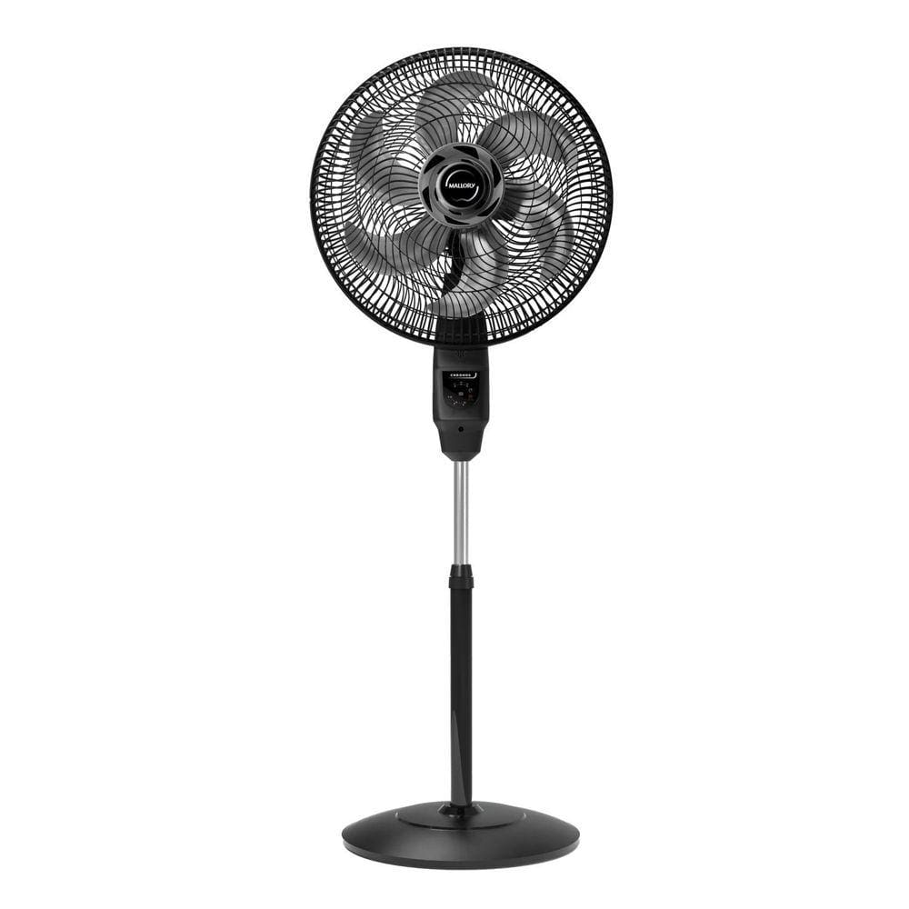 Ventilador de Coluna 40cm Chronos Pr/gr 220v Mallory Preto/Grafite