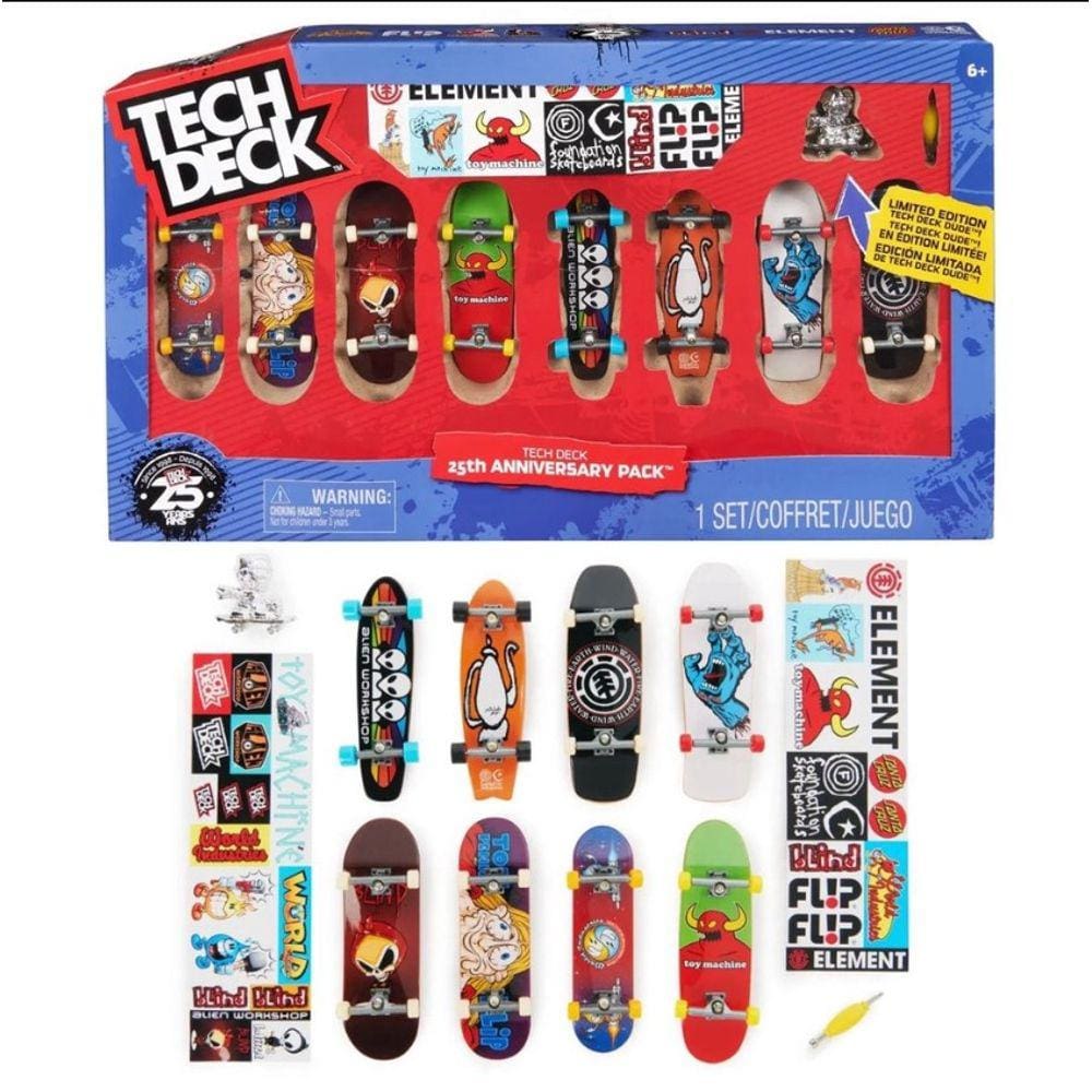 Skate de Dedo c/ 96mm Tech Deck Real Skateboards Sunny em Promoção