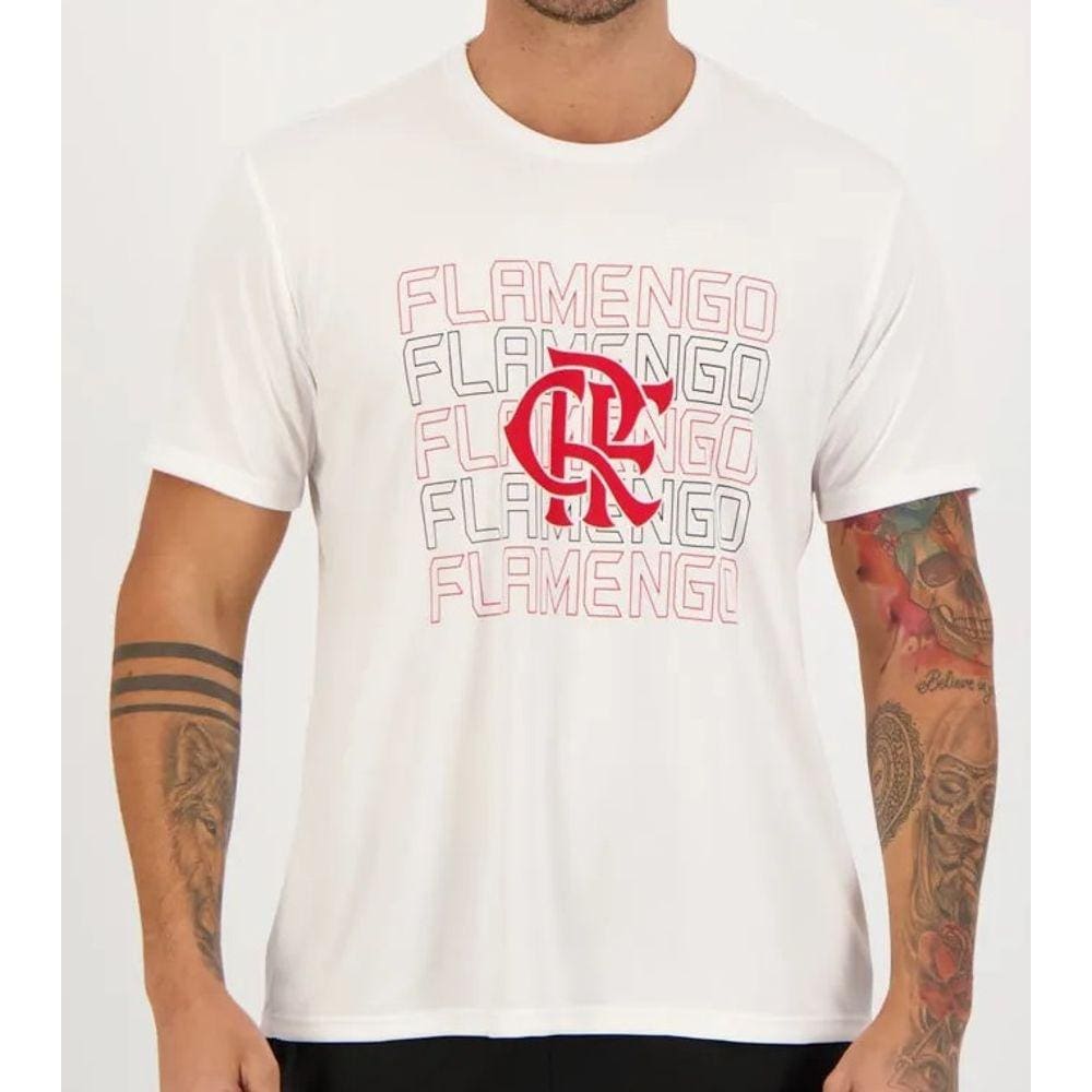 Camiseta flamengo online blanca