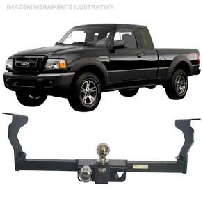 Engate Reboque Rabicho Removivel Ranger 1995 a 2005 1500Kg