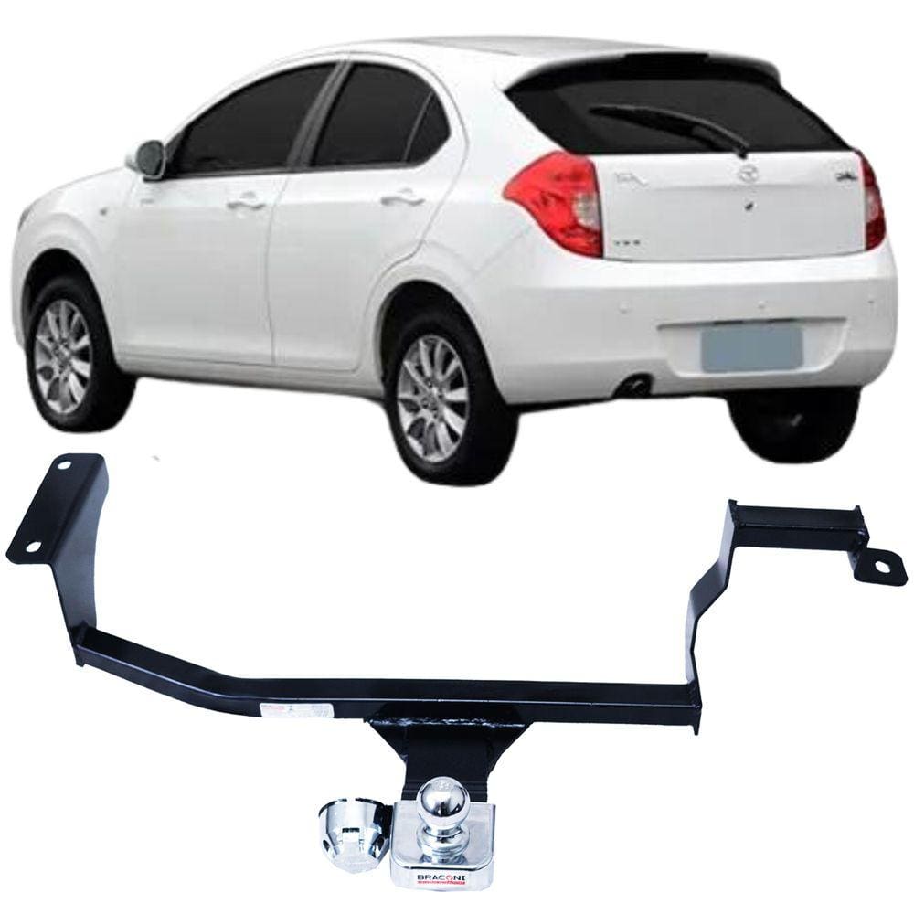 Engate Reboque Rabicho Fixo J3 Hatch 350Kg