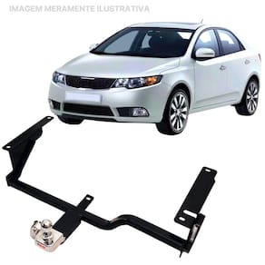 Engate Reboque Rabicho Fixo Kia Cerato 2009 a 2013 450Kg