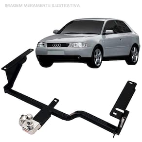Engate Reboque Rabicho Fixo Volkswagen A3 1997 a 2009 450Kg