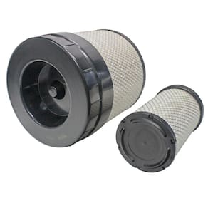 Kit Filtros Ar Motor Máquinas Agrícolas T6090 T7030 T7040 T7050 T7070 165cvt 195cvt 6165cvt 6180cvt JCB - Wega - WAP902K