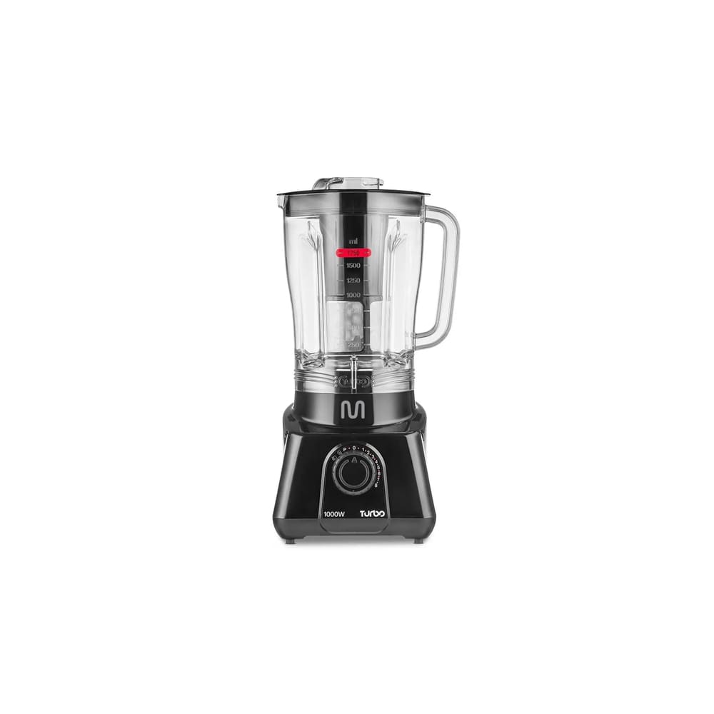 Liquidificador Multi Turbo Preto Multilaser 1000W Lq1002 220V