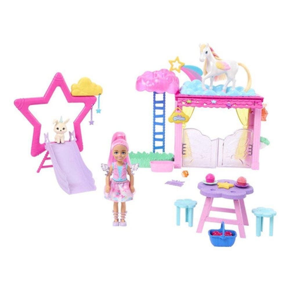 Boneca Barbie Chelsea E Pegasus Um Toque De Magia - Mattel