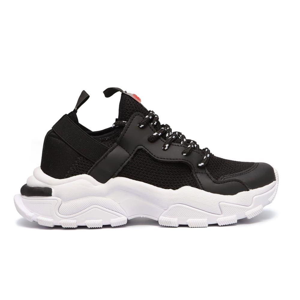 Tênis Sneaker Ecko Zyon Preto/Branco