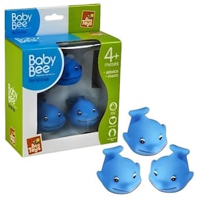 Brinquedo De Banho Atóxico Macio Golfinho De Borracha Infantil Primeira Infância