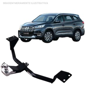 Engate Reboque Rabicho Fixo Tiggo 8X Txs 1.6 GDI 500Kg