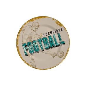 Conjunto com 6 Pratos de Sobremesa Football G Futebol Ø21cm