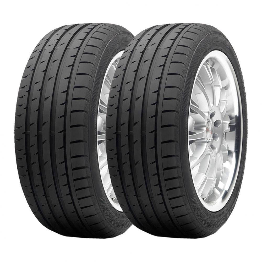 Pneu Continental Pneus Sportcontact 3 Runflat 275/40 R18 99y - 2 Unidades