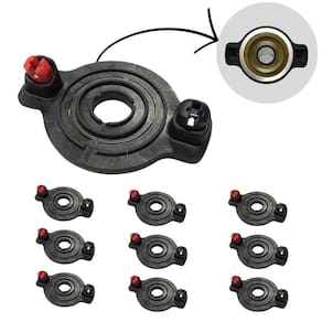Kit 10 Reparos Super Tweeter Eros Eta 44 Trio 300 Watts Rms