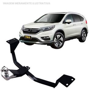 Engate Reboque Rabicho Fixo Honda Crv 2012 a 2017 600Kg