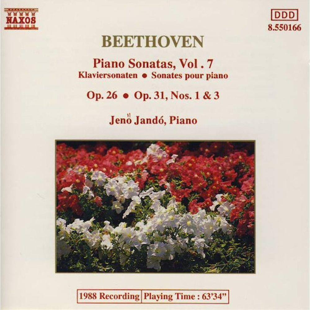 CD Beethoven, Jenö Jandó – Piano Sonatas, Vol. 7(IMPORTADO)