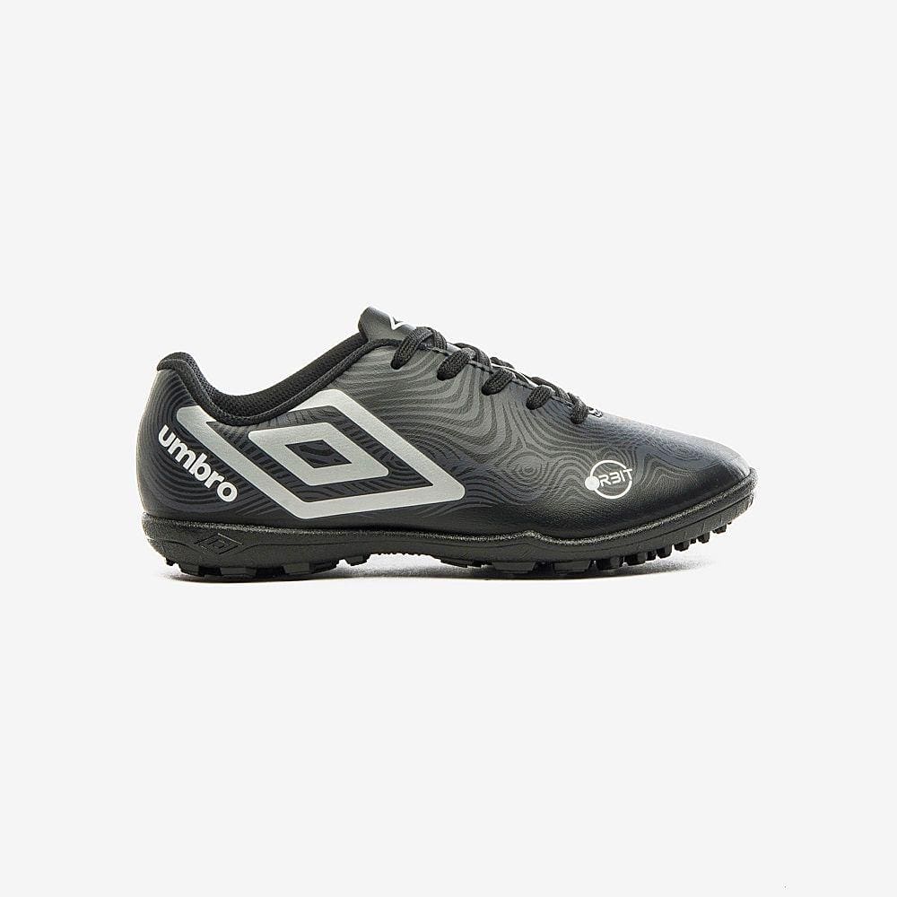 Chuteira Socity Umbro Orbit Jr Preto/Cinza