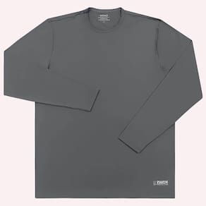 Camiseta Masculina Proteção Térmica UV Theo 50+ Cinza M