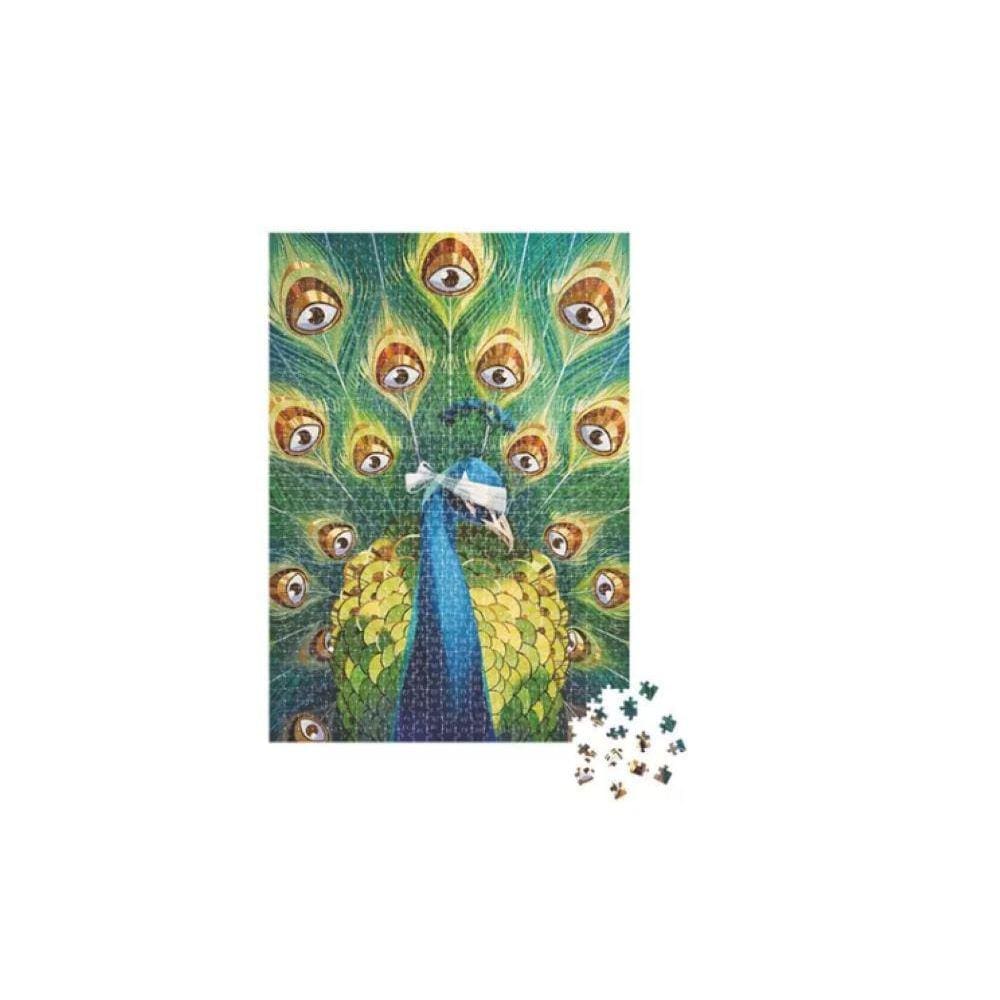 Quebra Cabeça Arte De Cartas Dixit Puzzle 1000 Peças-Pavão