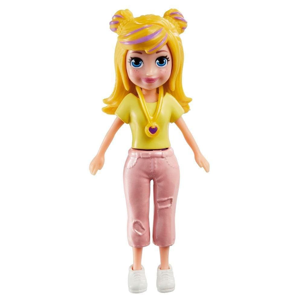 Polly Pocket GGJ48 Estilos Mattel Mini Boneca Pequena Troca Roupa