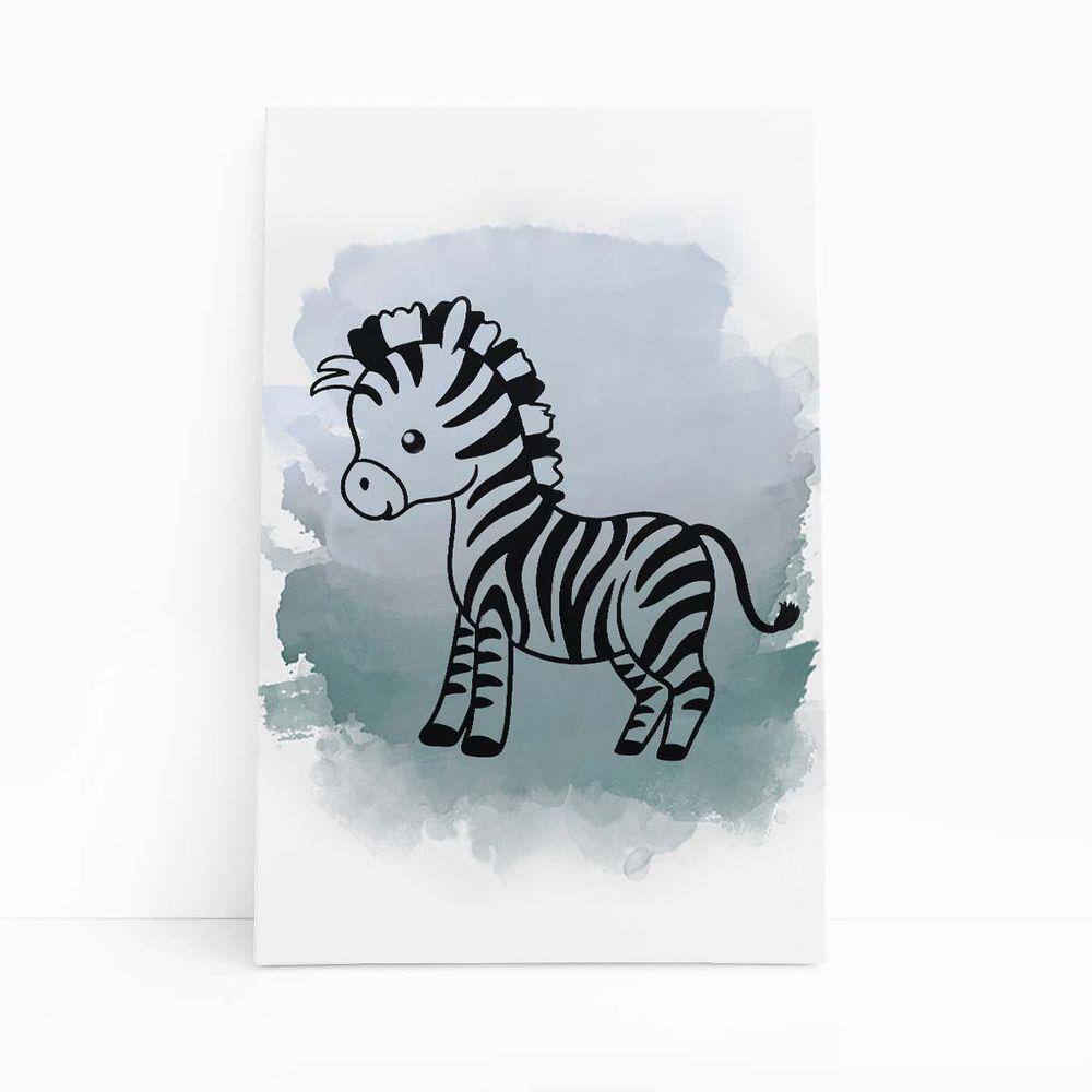 Quadro quadro decoracao infantil desenho dinossauro verde conspecto