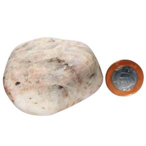 Ambligonita Roxa Rolado Natural Qualidade Comum 65mm 210g