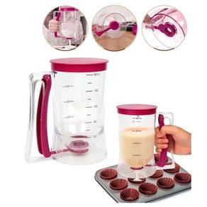 Dispenser Dosador De Massas Panquecas Cupcake Bolos 900Ml