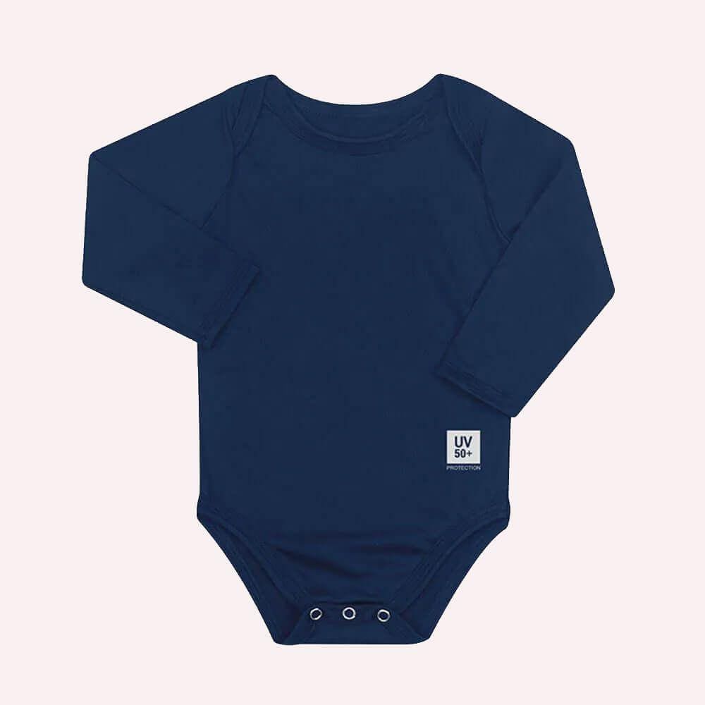 Body UV Infantil Térmico Bebe Theo 50+ Cinza Marinho 03