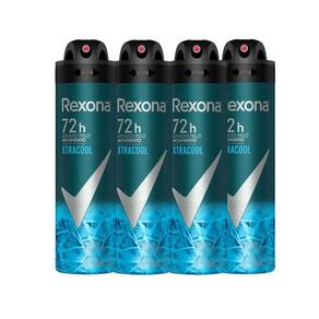 Kit Desodorante Aerosol Rexona Xtracool 150ml - 4 Unidades
