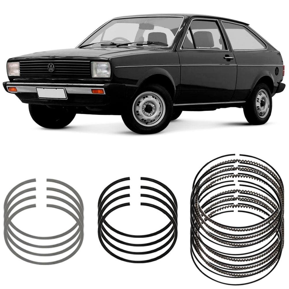 Jogo Anel Segmento 1.00 Gol G1 1.6 1.8 85 A 94 Metal Leve