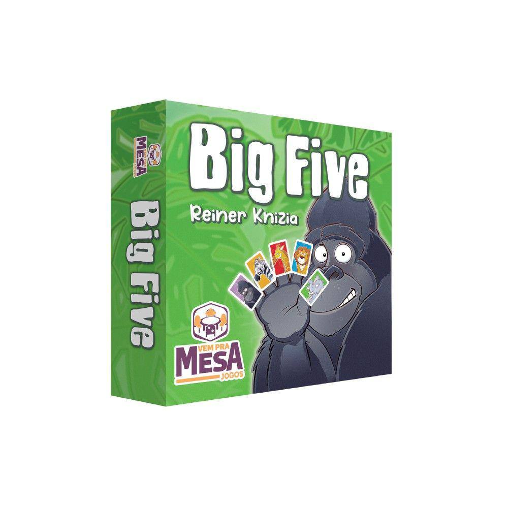 Big Five Jogo de Cartas Vem Pra Mesa