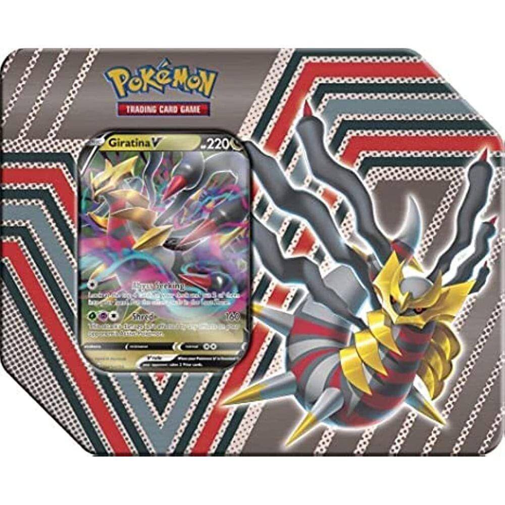 Lata Pokémon Tcg Giratina V Potencial oculto Copag