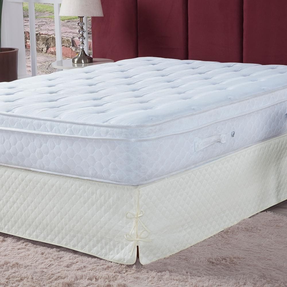 Saia Box Beatriz Casal Matelada Com Laço 1 Peça Palha