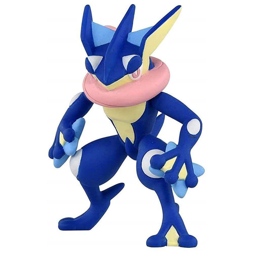 Brinquedo Pokemon Greninja Na Pokebola Boneco Articulado em