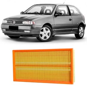 Filtro Ar Volkswagen Gol Gti 2.0 16v 96 A 2000 Metal Leve