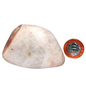 Ambligonita Roxa Rolado Natural Qualidade Comum 71mm 274g