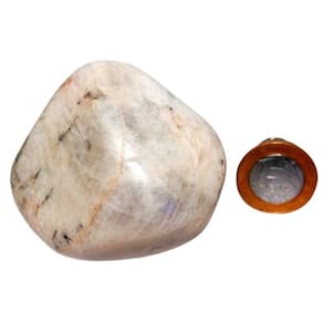 Ambligonita Roxa Rolado Natural Qualidade Comum 63mm 236g