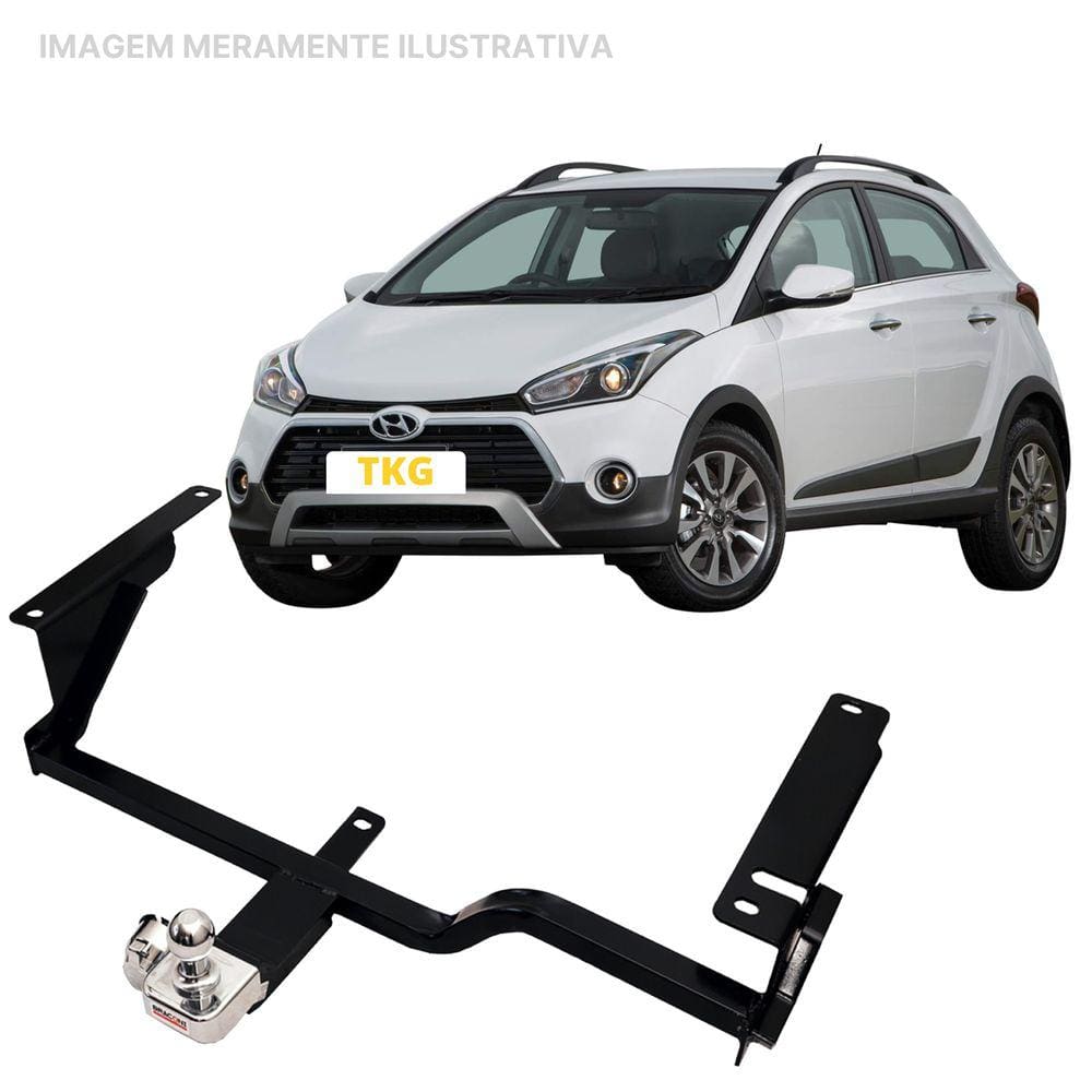 Engate Reboque Rabicho Fixo HB20 X 2016 a 2019 450Kg