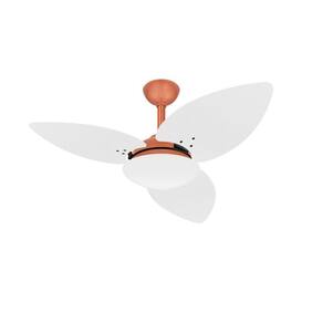 Ventilador Teto Cobre Winds 3 Pás Turbo Varanda Ventax 110V