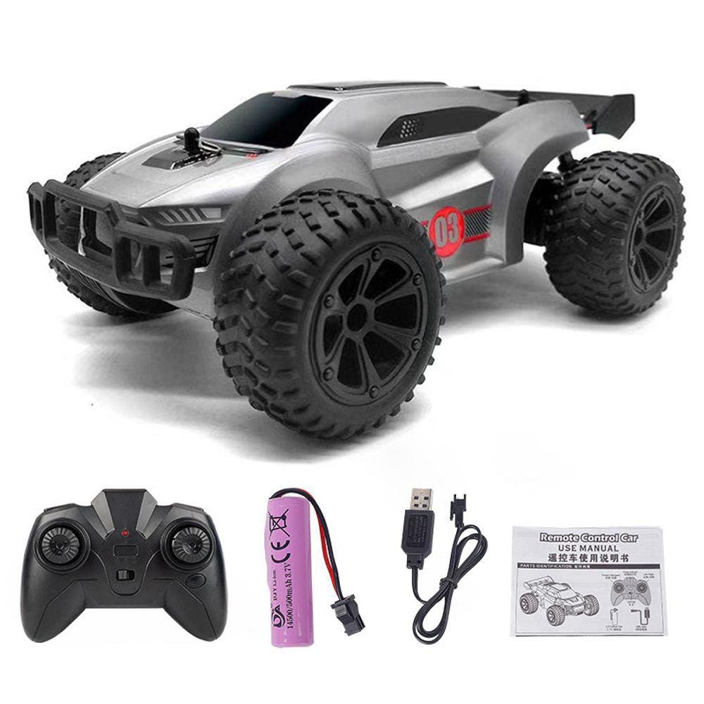 4WD Controle Remoto Monster Truck Veículo Elétrico de Alta Velocidade no  Shoptime